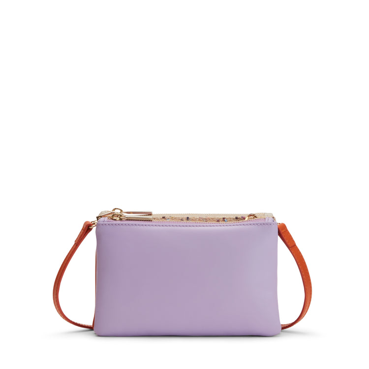 Bolso de mano Esquire de tejido y piel