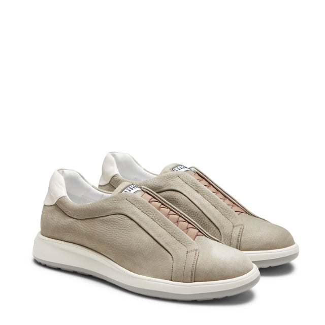 Sneaker in nabuk da uomo