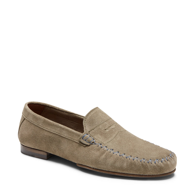 Mocassino tubolare in suede
