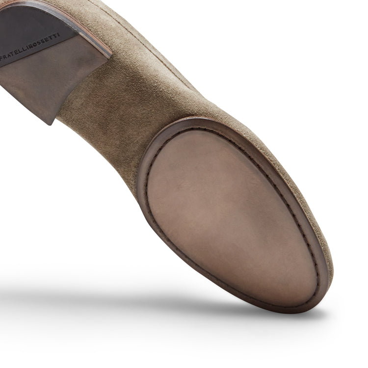 Mocassino tubolare in suede