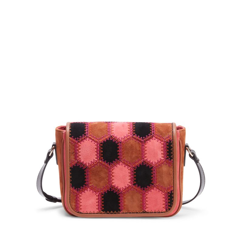 Suede Rossetti Décor bag