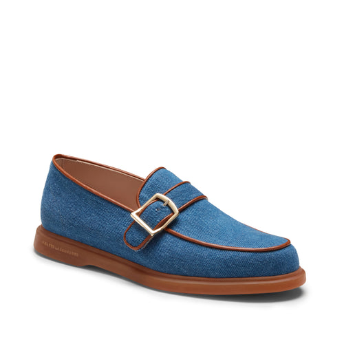 Damenloafer aus Denim