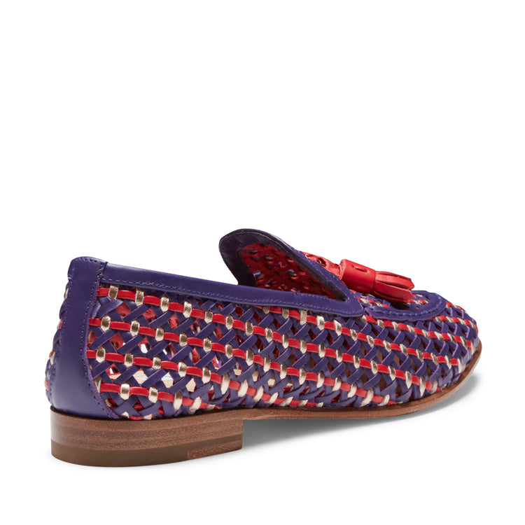 Mocassins Brera en cuir tressé pour femmes