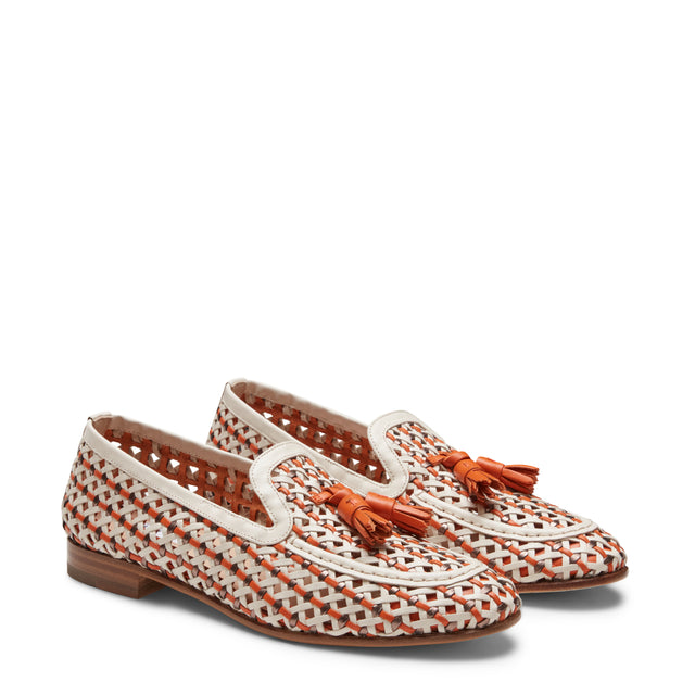 Women's Woven Leather Brera Loafer