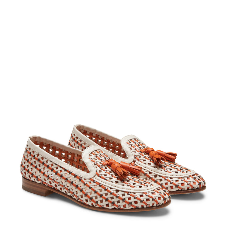 Women's Woven Leather Brera Loafer