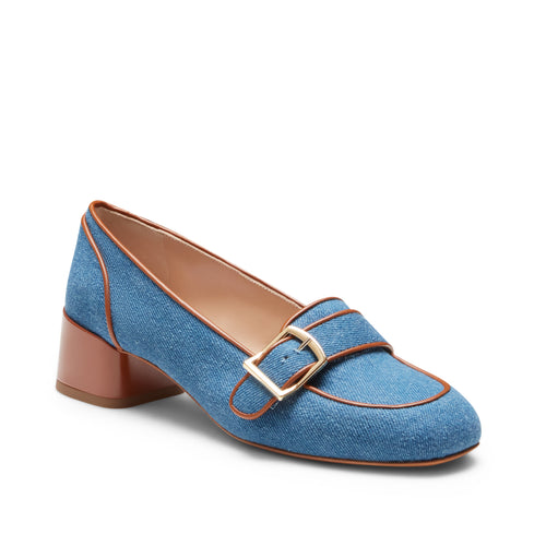 Damenloafer aus Denim