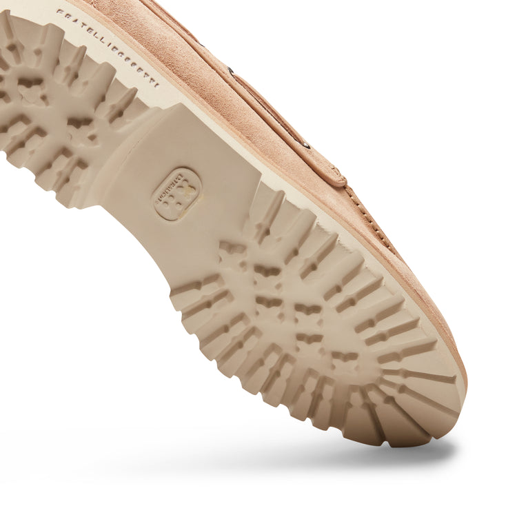 Loafer aus Veloursleder