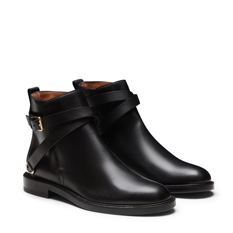 Bottines Magenta en cuir