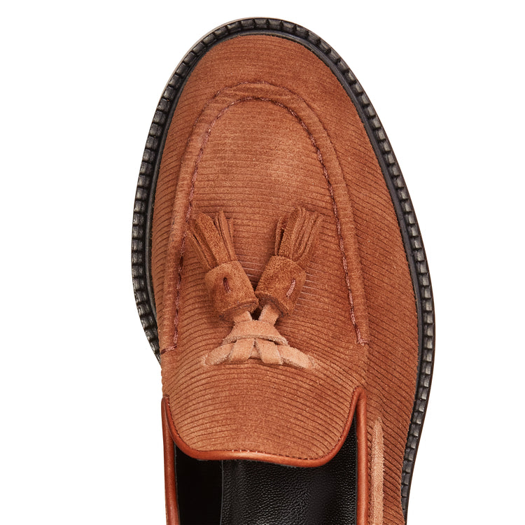 Mocassino Brera in suede da donna