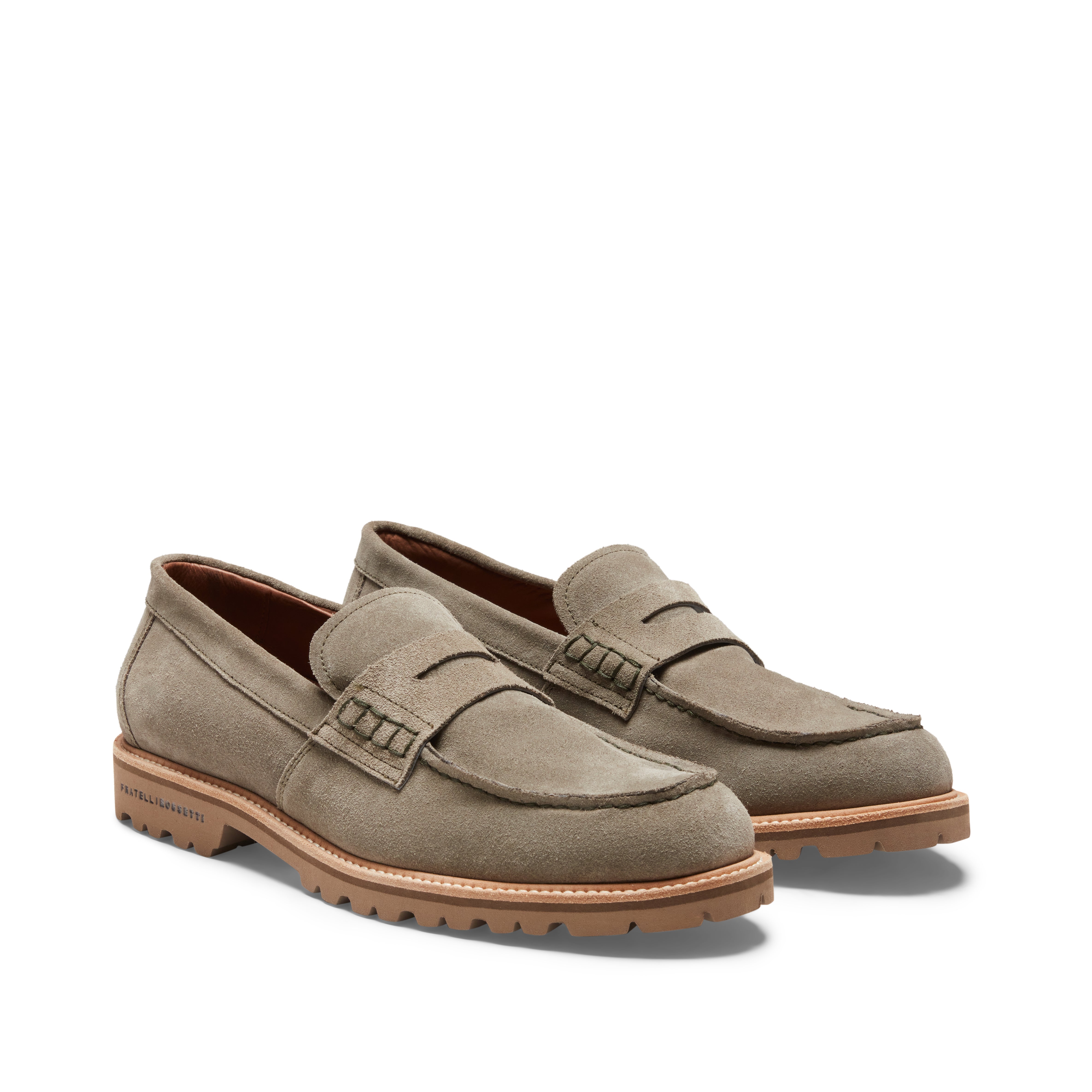 Africa Green Suede Loafer |Fratelli Rossetti