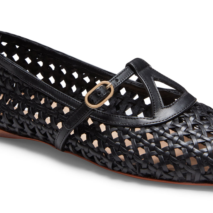Leather Ballet Flat