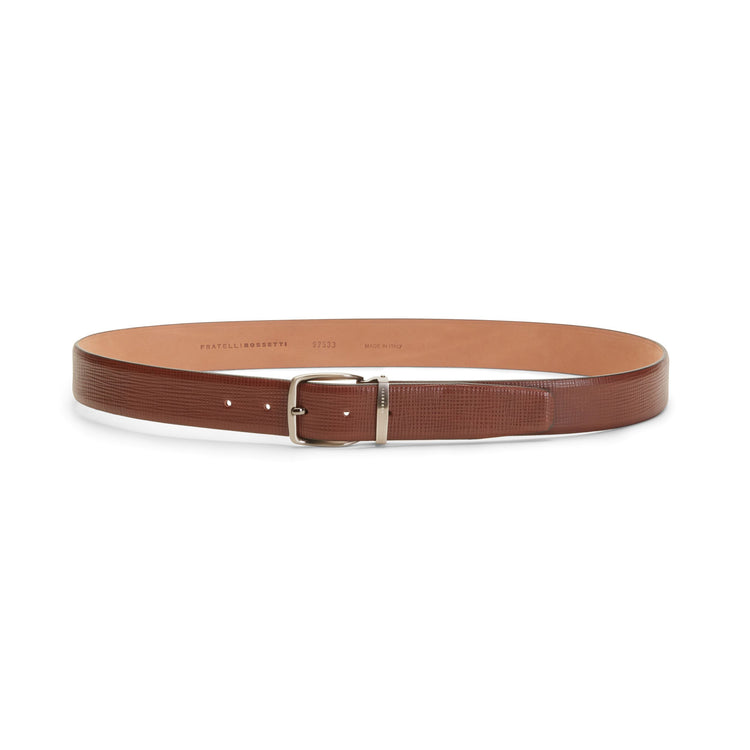 Men's leather belt