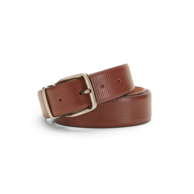 Men's leather belt