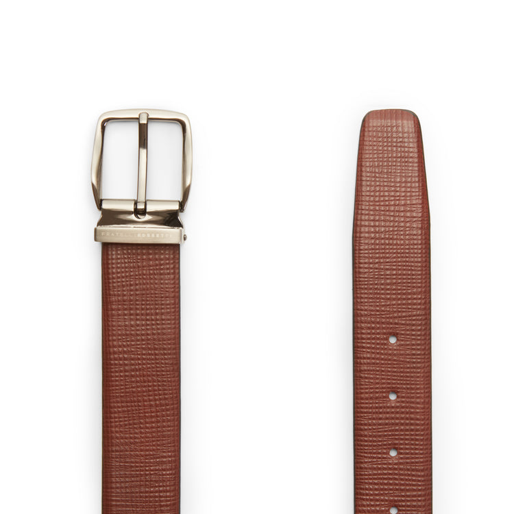 Men's leather belt