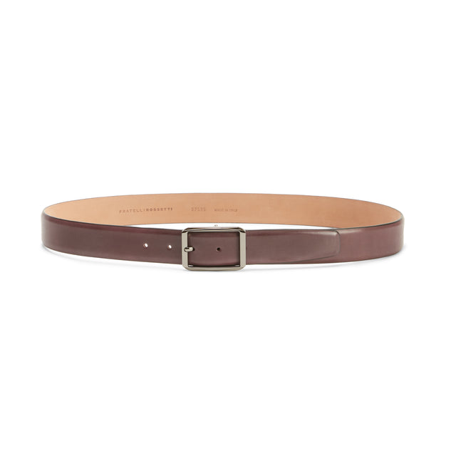 Men's leather belt