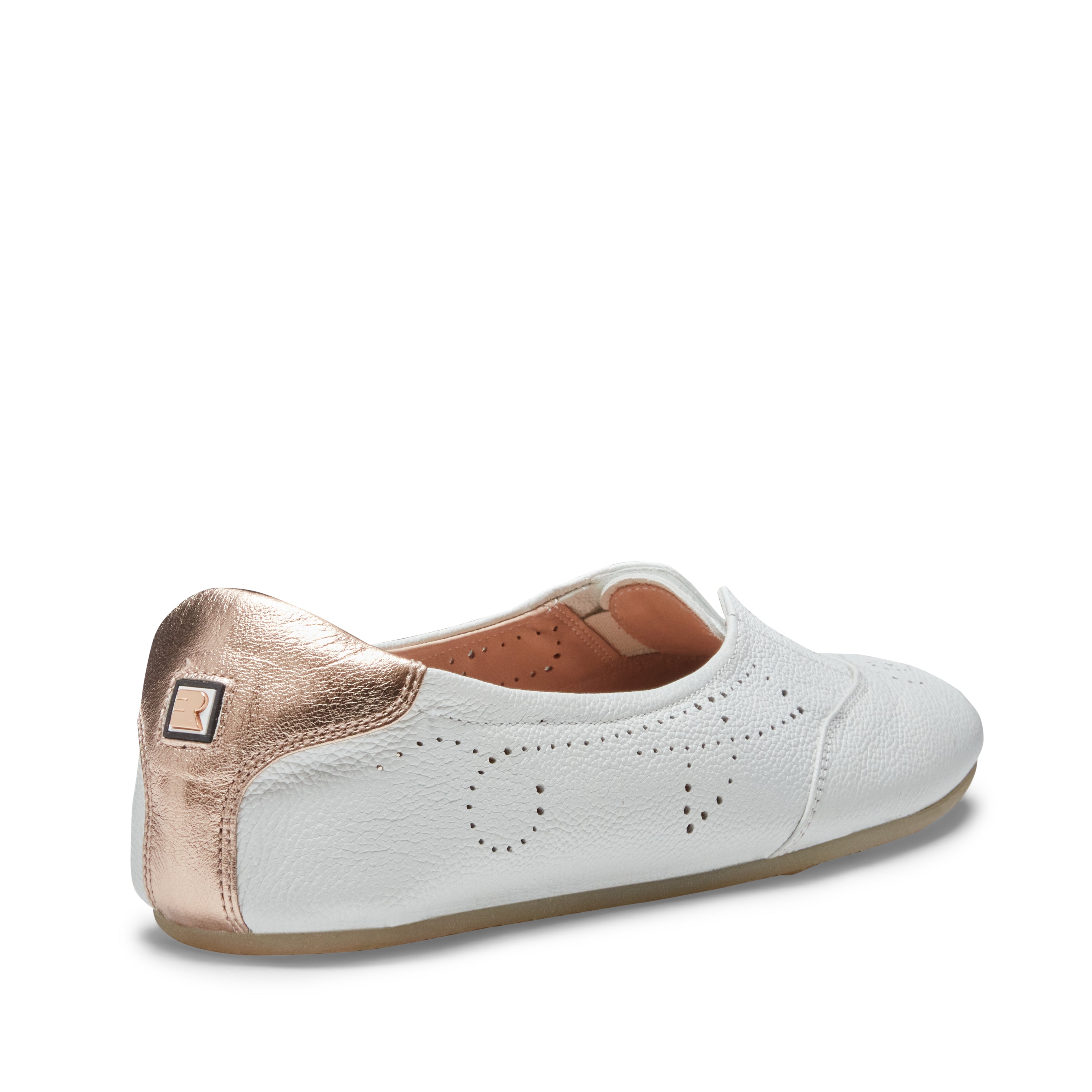 White leather flat - Fratelli Rossetti
