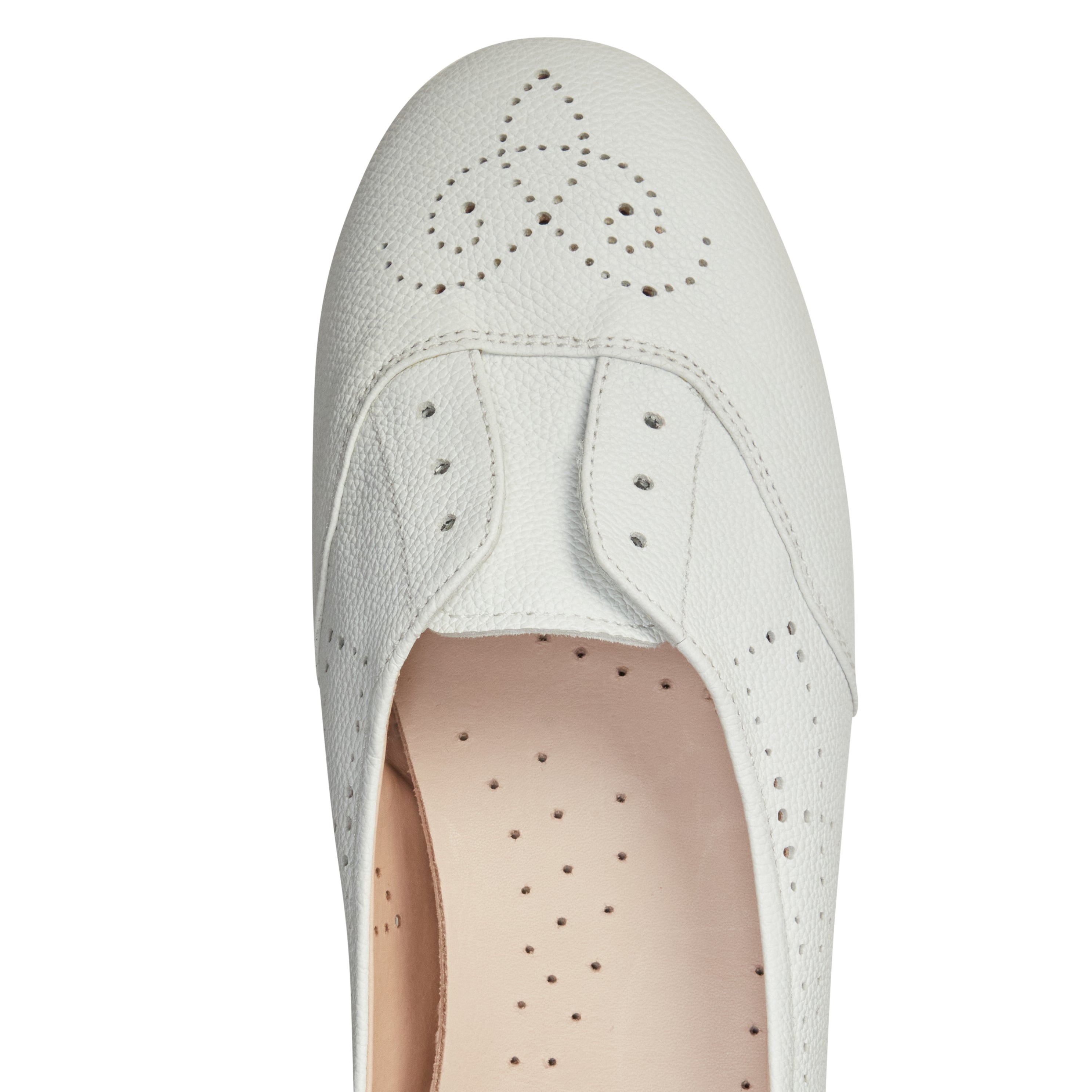 White leather flat - Fratelli Rossetti