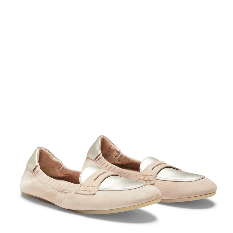 Mocassino slim flat in suede