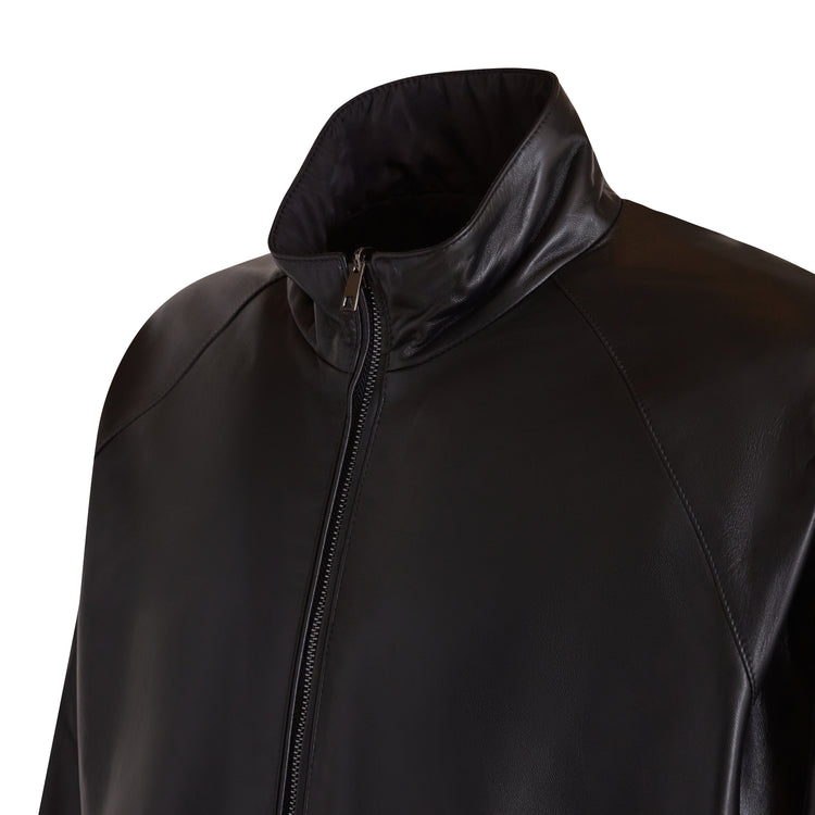 Chaqueta reversible de napa