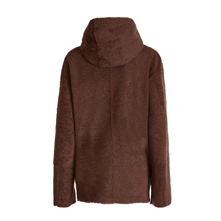 Chaqueta reversible de zalea