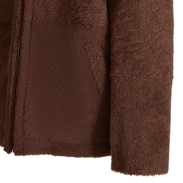 Chaqueta reversible de zalea