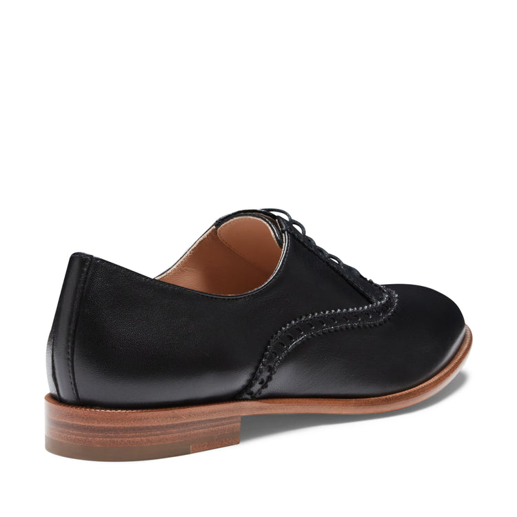 Francesina brogue in pelle da donna