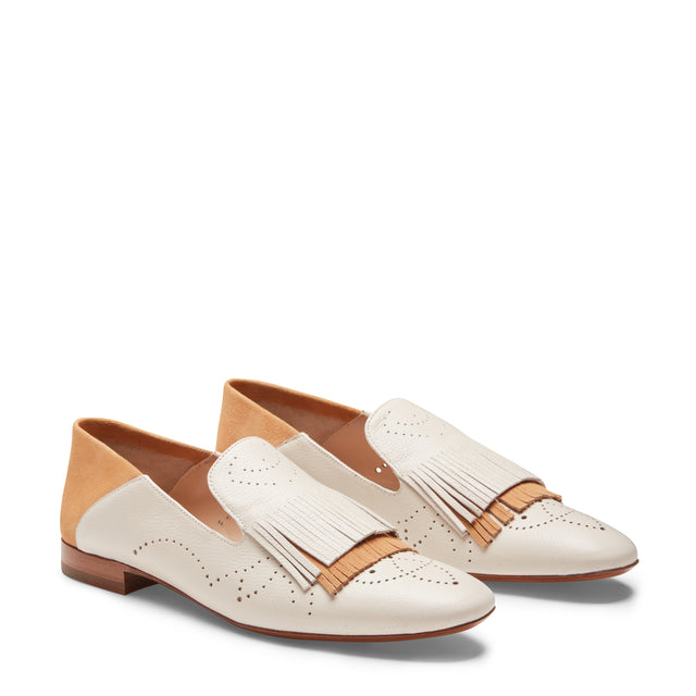 Slipper Sneaker aus Leder