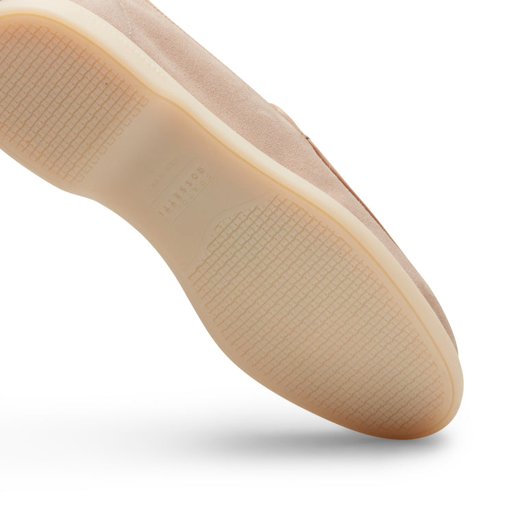 Mocasín de ante para mujer