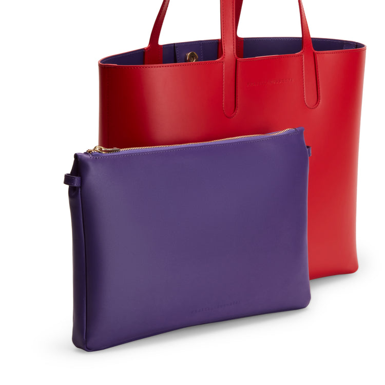 Shopping bag Nelly in pelle