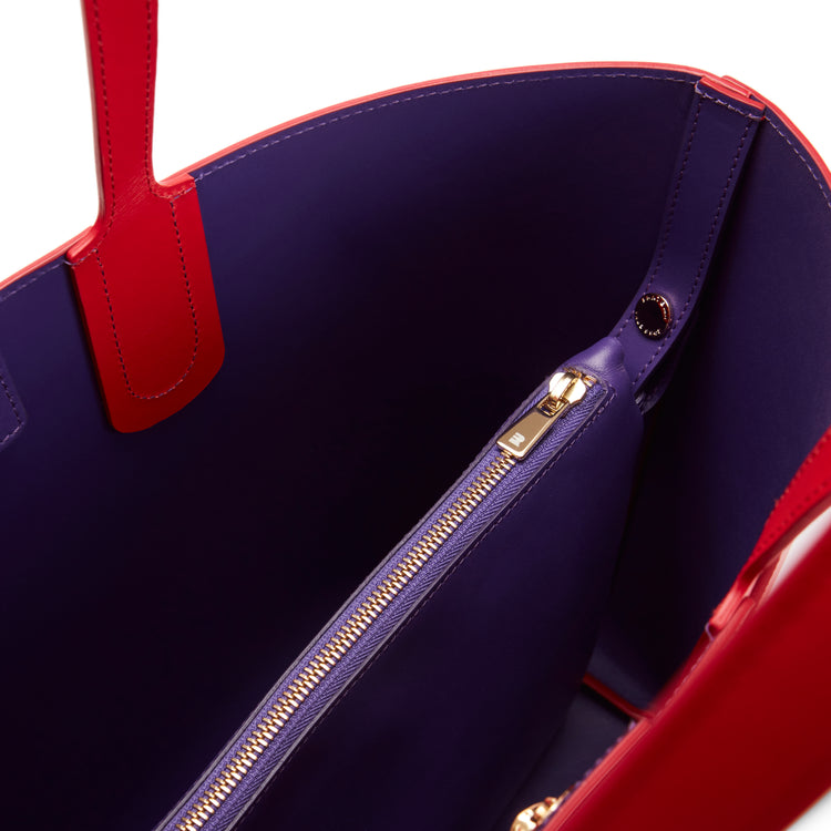 Shopping bag Nelly in pelle