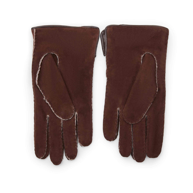 Guanto da uomo in shearling