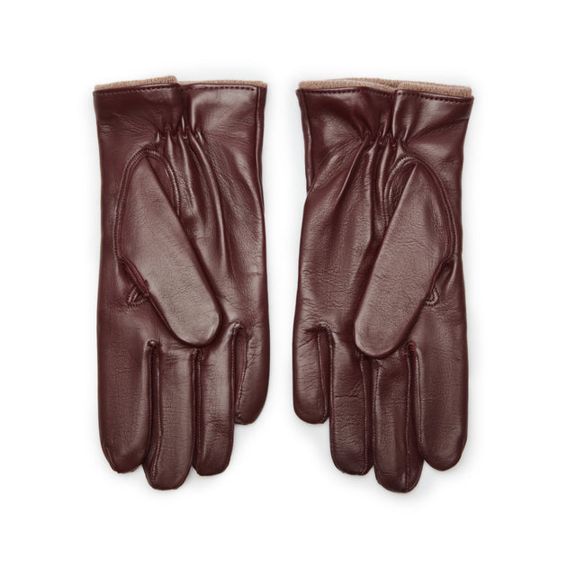 Guanto da uomo in pelle