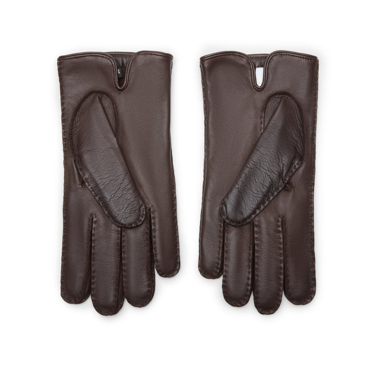 Guanto da uomo in pelle