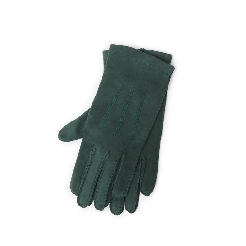 Damenhandschuh aus Veloursleder