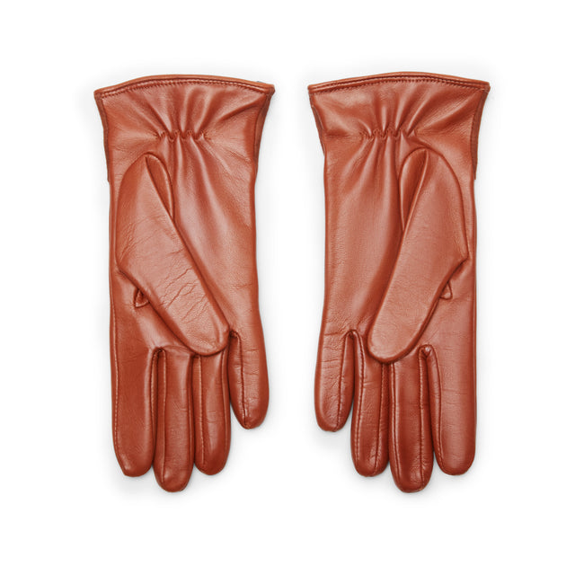 Guanto da donna in pelle e suede