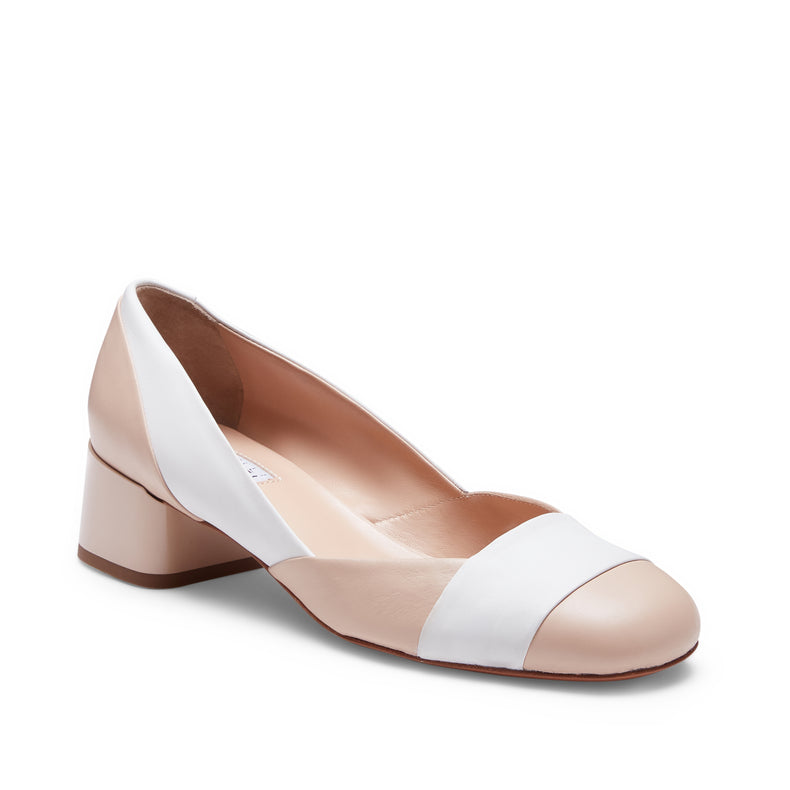décolleté in pelle