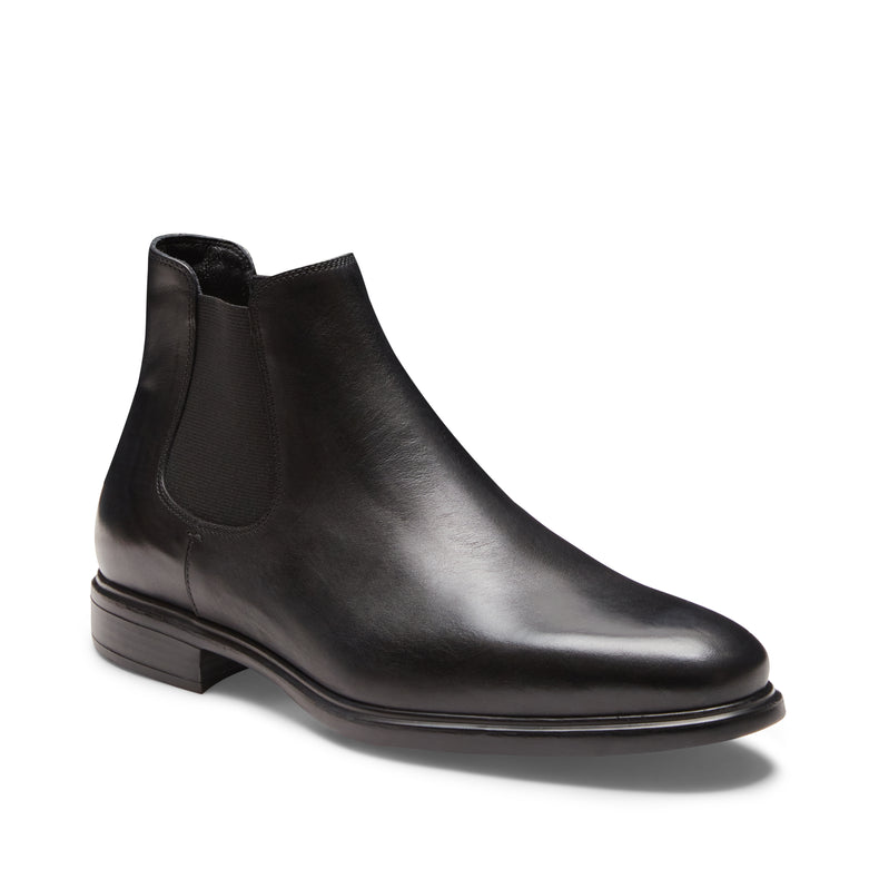 Botines Chelsea Richard de piel de color negro para hombre
