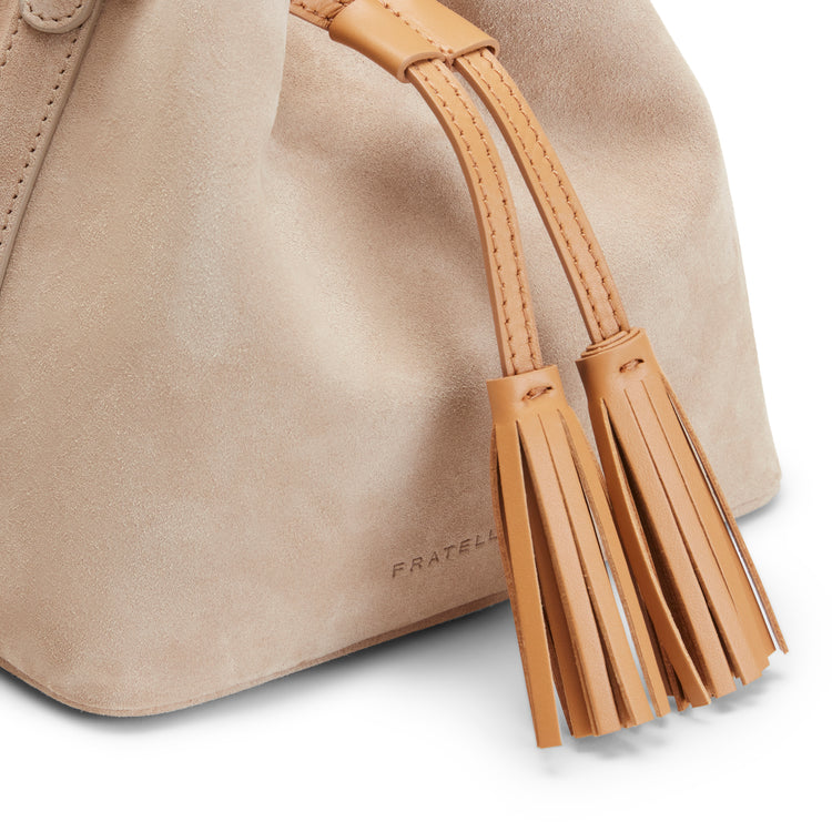 Bucket Bag in suede