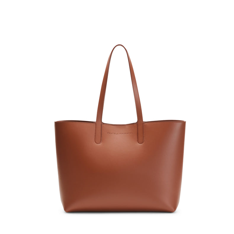 Nelly leather shopping bag