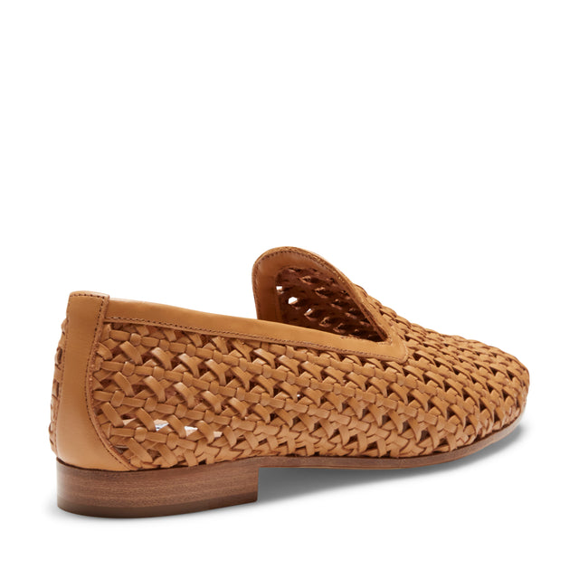 Slipper in pelle intrecciata