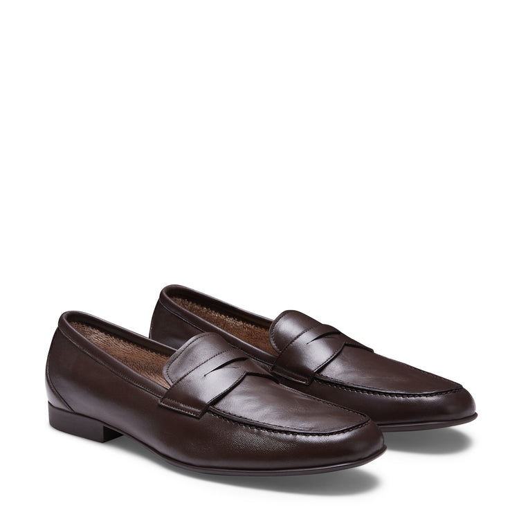 Mocasín Yacht de piel para hombre