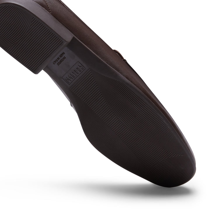 Mocasín Yacht de piel para hombre