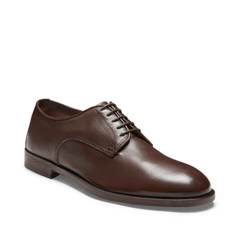 Leather Lace-up Derby Shoe