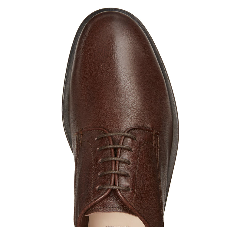Leather Lace-up Derby Shoe