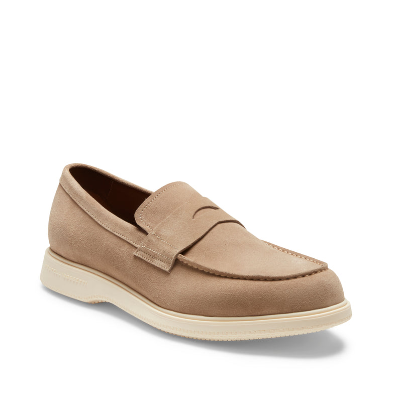 Suede loafer