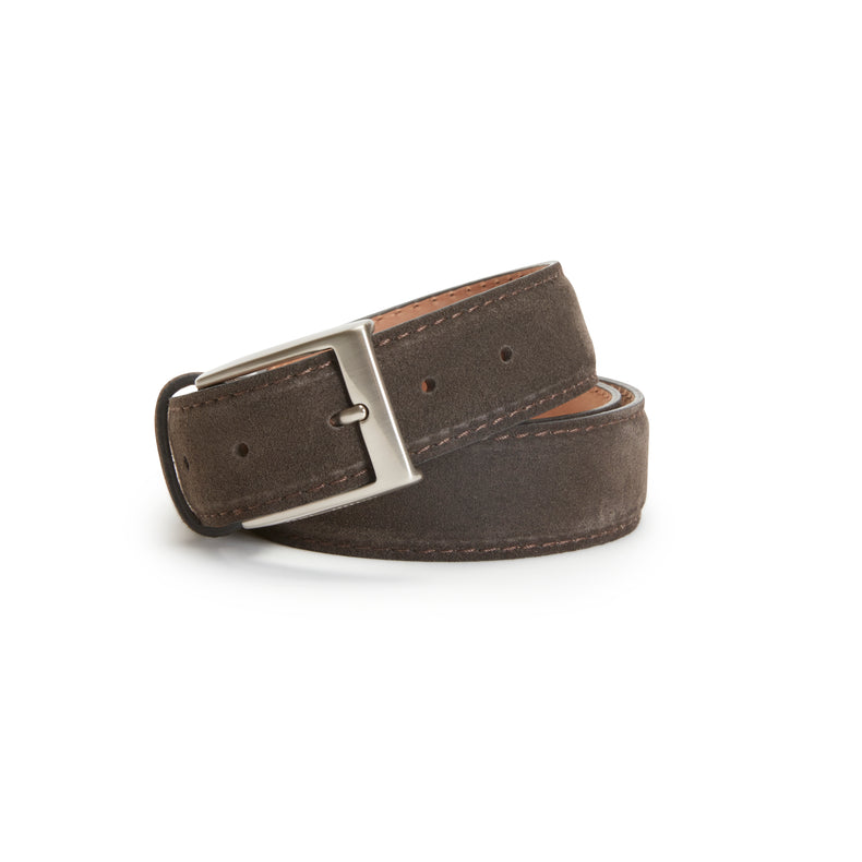 Cintura da uomo in suede