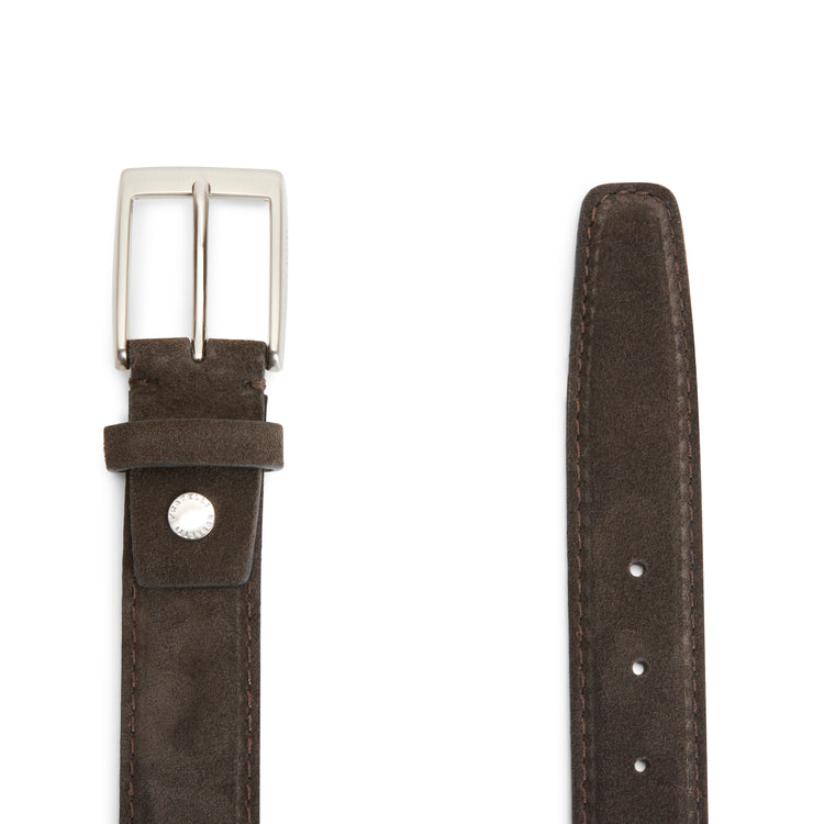 Cintura da uomo in suede