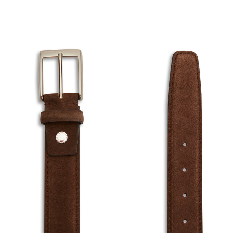 Cintura da uomo in suede