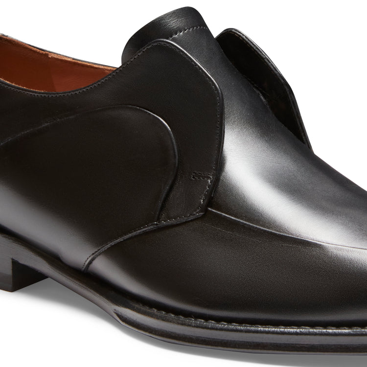 Derby Dandy nero in pelle da donna