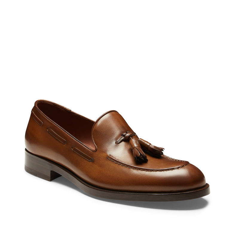 Mocassino Brera in pelle da uomo biscotto